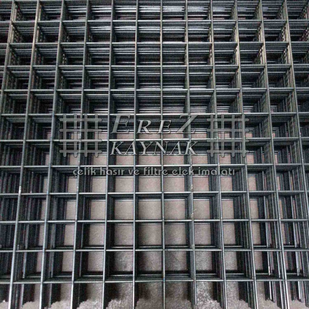 Siyah Çelik Hasır Tel